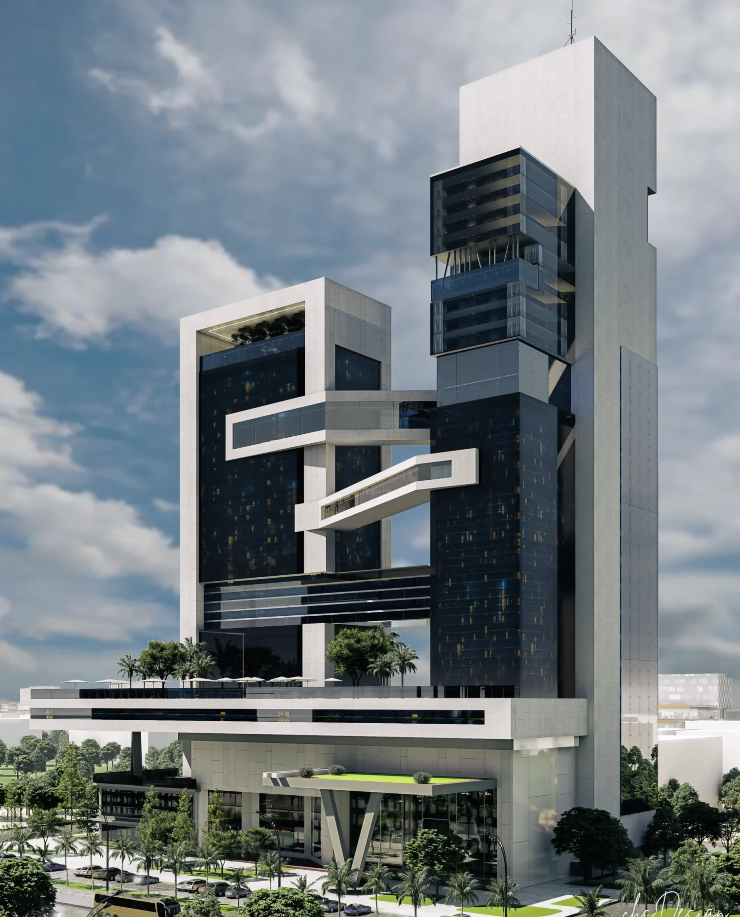 Best architects in Lahore - Faisal Tower Concept
